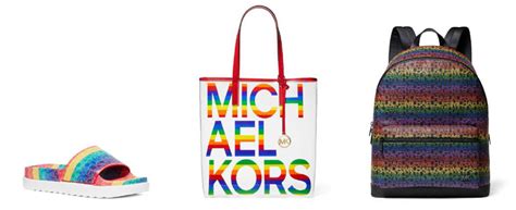 michael kors rainbow tote bag|Michael Kors pride collection 2024.